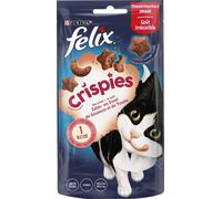 Felix Crispies Friandise pour Chat Saumon et Truite 45 g