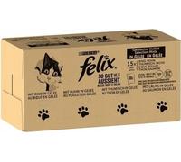 Felix Fantastic Jellied Cat Food 10.2 Kg (120 X 85 G)