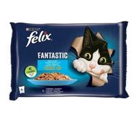 Felix Fantastic Mp Séumon, Poisson Plat 4x85g = 340g