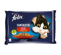 Felix Fantastic Selection Viande (lapin+agneau) en sachet gélifié 4x85g