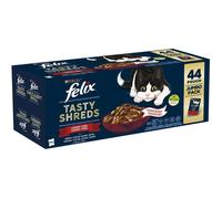 Felix Fantastic Tasty Shreds multipack délicieuse sélection de jus 44 × 80 g