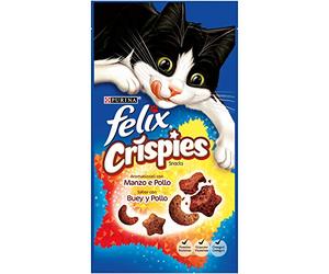 Felix - FELIX CRISPIES Boeuf Poulet - 50 g