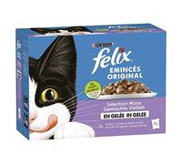 Felix - Félix Émincés en Gelée Selection Mixte 12X85G - Le Lot De 3