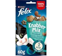 Felix KnabberMix friandises pour Chat, Lot de 8 (Sachet de 8 x 60 g)