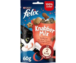Felix KnabberMix friandises pour Chat, Lot de 8 (Sachet de 8 x 60 g)