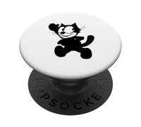 Felix Le Chat agitant Judy - Art de Dessin animé Vintage PopSockets PopGrip Adhésif