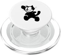 Felix Le Chat agitant Judy - Art de Dessin animé Vintage PopSockets PopGrip pour MagSafe