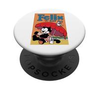 Felix Le Chat Surf Vibes - Dessin animé Classique malicieux PopSockets PopGrip Adhésif