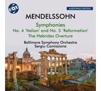 Felix Mendelssohn – Symphonies N°4 « Italienne » et N°5 « Réformation » – Ouverture « Les Hébrides » – CD – Vox