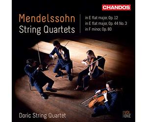 Felix Mendelssohn (1809 - 1847) - String Quartets Op. 12, Op. 44, Op. 80