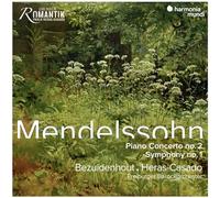 Kristian Bezuidenhou - Mendelssohn: Piano Concerto No.2, Symphony No.1 [New CD]