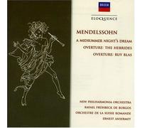 Felix Mendelssohn - Mendelssohn : 'Ein Sommernachtstraum' (Un Songe d'une Nuit d'été) ; Ouvertures 'Les Hébrides' & 'Ruy Blas' [Australia]