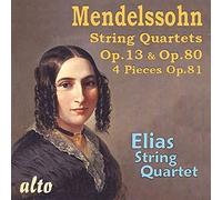Felix Mendelssohn - Mendelssohn String Quartets Op. 13 Op. 80/4 Pie - F600z