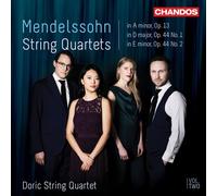 Felix Mendelssohn Mendelssohn: String Quartets - Volume 2 (CD) Album