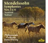 Philharmonia Orchestra / Vasary – Mendelssohn : Symphonies n° 3 & 4 – CD