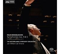 Felix Mendelssohn Mendelssohn: Symphonies Nos. 4 and 5 (CD)