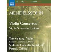 Felix Mendelssohn Mendelssohn: Violin Concertos (Blu-ray) Audio