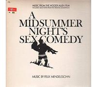 Felix Mendelssohn - MIDSUMMER NIGHT'S SEX COMEDY (ORIGINAL SOUNDTRACK LP, IMPORT, 1982)