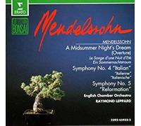 Felix Mendelssohn – Symphonies 4 et 5 – Erato Audio