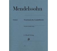Felix Mendelssohn - Venetian Gondola Songs - Piano