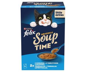 FELIX Original Soup Saveurs de Poisson cabillaud et thon 6×48 g