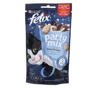 Felix Party Mix Délices Lactés Friandises pour Chat 60 g - Pack de 8