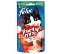 Croquettes Pour Chats Felix Party Mix Mixed Grill - 60g - Felix - Croquette - Chat