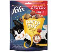 Felix Party Mix Original Friandises pour Chats - 200 g - Délicieux mélange pour gâter