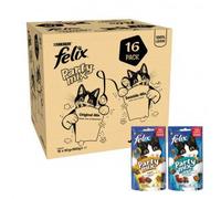 Felix Party Mix Original Seaside Friandises Pour Chat 60g 16 X 60 Gr
