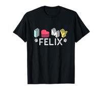 Felix Pet Lover Nom Personnalisable pour Chien T-Shirt