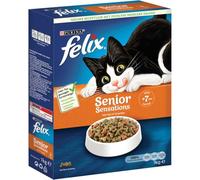 FELIX Senior Sensations - Poulet & Légumes - Nourriture pour chat - 1 kg