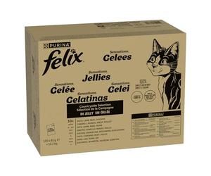 Felix Sensations Gelees Lot de 120 x 85 g