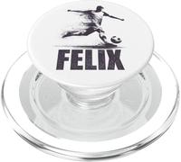 Felix Soccer Boys Prénom personnalisé Felix PopSockets PopGrip pour MagSafe