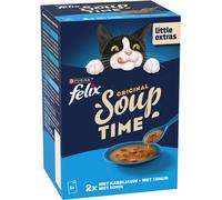 Felix Soupe Sélection de Poissons 6x48 g