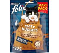 FELIX Tasty Nuggets Saumon Truite 180g Friandises pour Chat - Lot de 6
