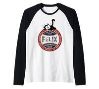 Felix The Cat All Stars Americana Baseball Manche Raglan