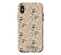 Felix The Cat Baseball Icons Americana All Over Print Coque pour iPhone X/XS