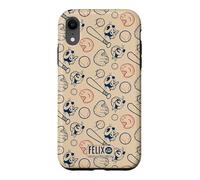 Felix The Cat Baseball Icons Americana All Over Print Coque pour iPhone XR