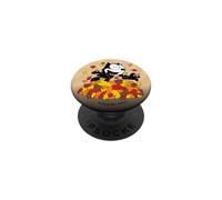 Felix The Cat Fall Leaf Pile Fun PopSockets PopGrip Adhésif