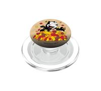 Felix The Cat Fall Leaf Pile Fun PopSockets PopGrip pour MagSafe
