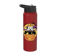 Felix The Cat Jack-O’-Lantern Halloween Stainless Steel Insulated Water Bottle