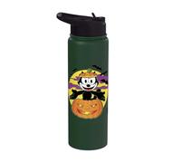 Felix The Cat Jack-O’-Lantern Halloween Stainless Steel Insulated Water Bottle