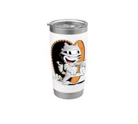 Felix The Cat Mummy Halloween Fun Gobelet isotherme en acier inoxydable double paroi