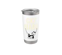 Felix The Cat Naps Gobelet isotherme en acier inoxydable double paroi