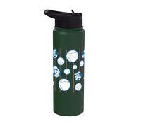Felix The Cat Pinstripe Baseball All Over Print Stainless Steel Insulated Water Bottle