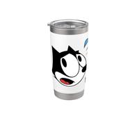 Felix The Cat Scaredy-Cat Halloween Gobelet isotherme en acier inoxydable double paroi