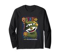 Felix The Cat Spectacular Halloween Comic Book Style Manche Longue