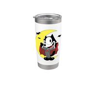 Felix The Cat Vampire Moon Halloween Gobelet isotherme en acier inoxydable double paroi