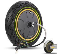 Felixstory 10x2.50 60/70-6.5 Moyeu Moteur Pneu 500W Drive Roue porwer, pour Ninebot Max G30 G30E II G30LE Scooter électrique 10 Pouces Antidéflagrant Moteur Arrière Kit pneu Tubeless