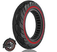Felixstory 10x2/54-152 Pneu Plein 10x2.125 pour isinwheel S9pro Ninebot D38E/F65I/ F25 Xiaomi Pro2/ 3 Lite/Essential Trottinette Electrique, Anti Crevaison Increvable Solide 10x2 Pouces Avant/Arrière